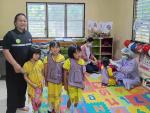 ตรวจสุขภาพช่องปากและฟันให้แ่เด็กปฐมวัย