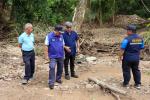 ลงพื้นที่ตรวจเยี่ยมการสร้างบ้านผู้ประสบเหตุอุทกภัย น้ำป่าไหล