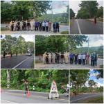 ร่วมตั้งจุดตรวจ/จุดสกัด ตามโครงการตำบลมั่นคง ปลอดภัยจากยาเส