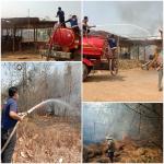 งานป้องกันและบรรเทาสาธารณภัย ทาแม่ลอบ ควบคุมเพลิง