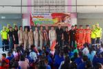 ร่วมเปิดงานกิจกรรมโครงการซักซ้อมแผนปฏิบัติการป้องกันอัคคีภัย
