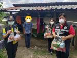 มอบสิ่งของเพื่อบรรเทาความเดือดร้อนให้ประชาชน